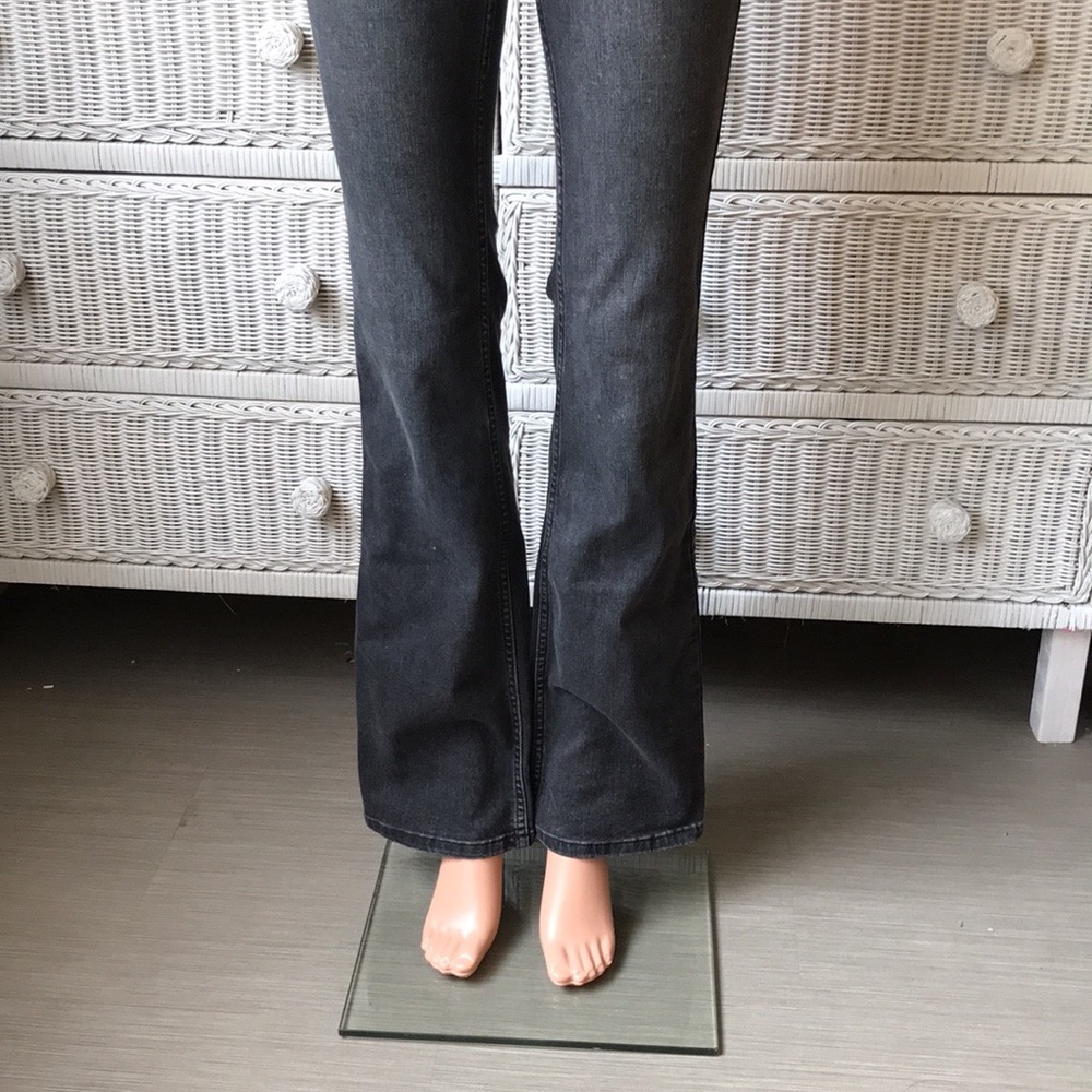 Free People palo alto faded black boot cut jean 26 - Picture 6 of 16